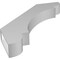 Ekena Millwork 4-in. W x 30-in. D x 34-in. H Olympic Architectural Grade PVC Knee Brace BRCP04X30X34OLY - alternate 2